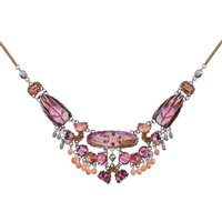 Collana Ayala Bar Donna Rose Embrace in Lega metallica Cristallo R3562 - R3562